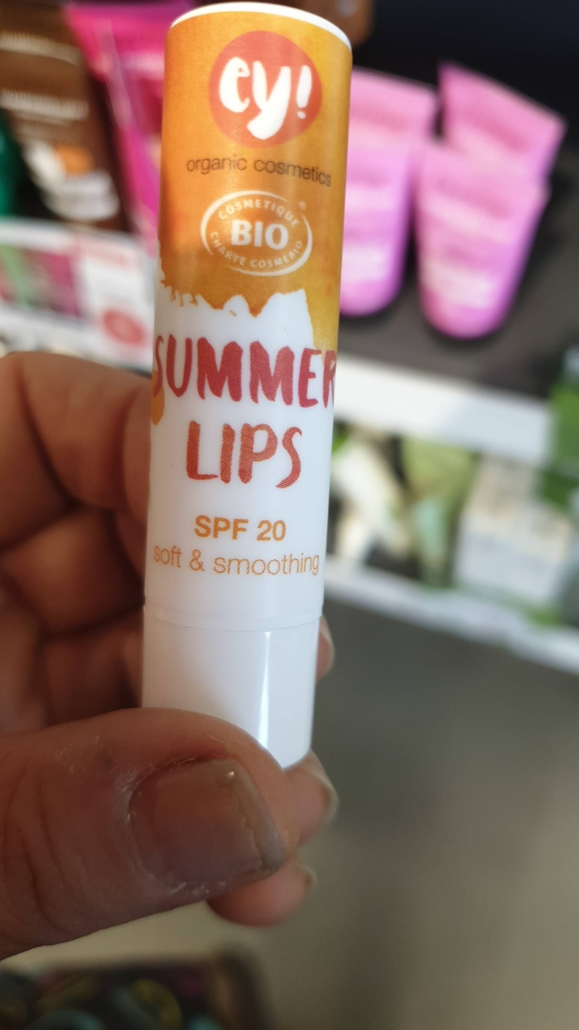 ECO COSMETICS - Ey ! Organic cosmetics - Summer lips SPF 20