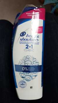 HEAD & SHOULDERS - 2 in 1 classic - Shampooing antipelliculaire + soin