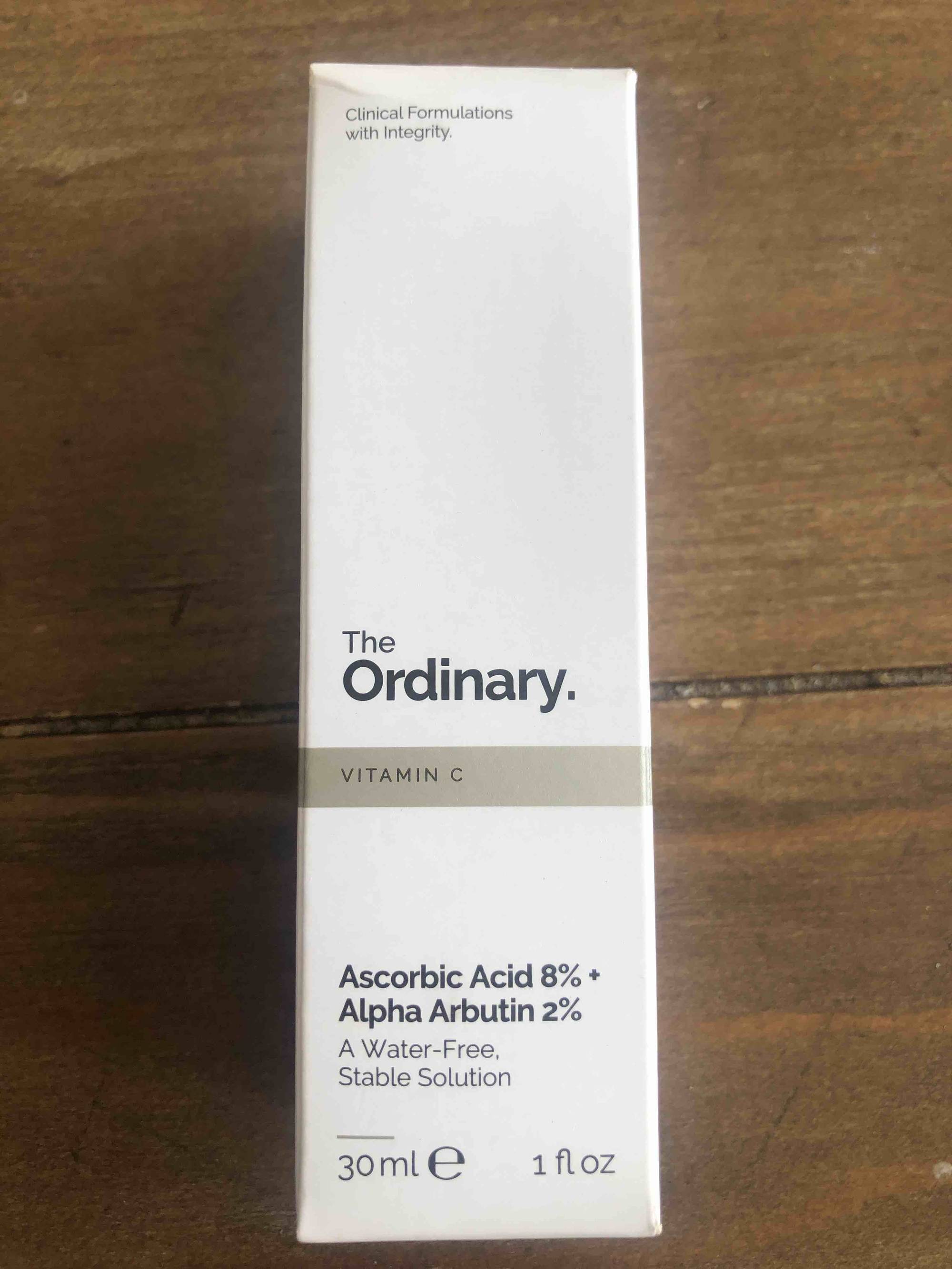 THE ORDINARY - Ascorbic acid 8% + Alpha arbutin 2 % - Stable solution