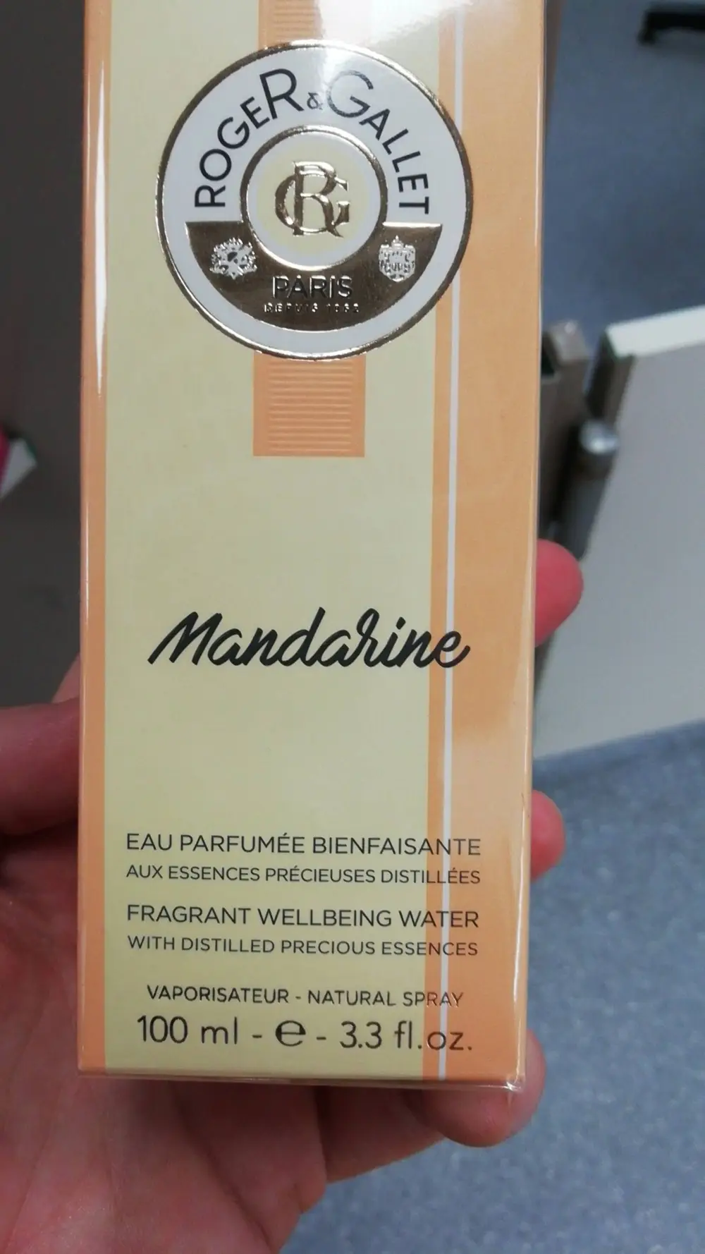 ROGER & GALLET - Mandarine - Eau parfumée bienfaisante