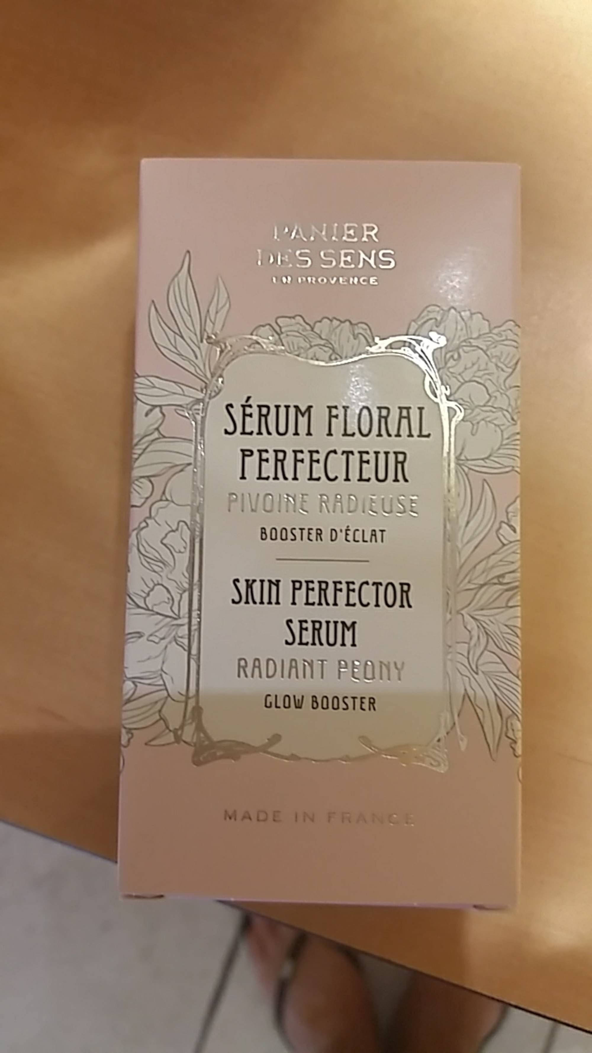 PANIER DES SENS - Pivoine radieuse - Sérum floral perfecteur