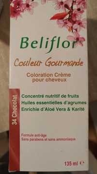 BELIFLOR - Couleur gourmande - Coloration crème pour cheveux 34 chocolat