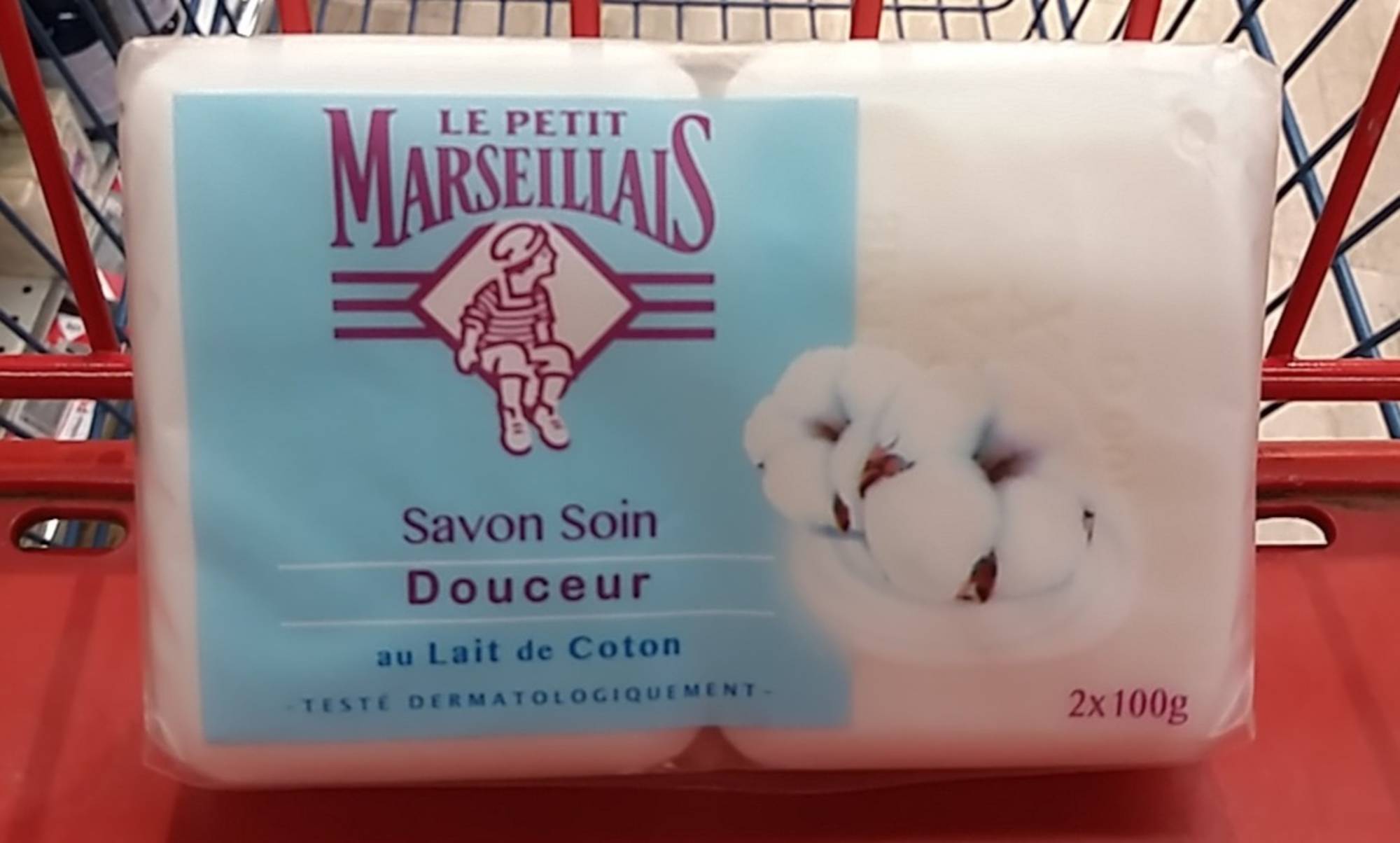 LE PETIT MARSEILLAIS - Savon soin douceur au lait de coton