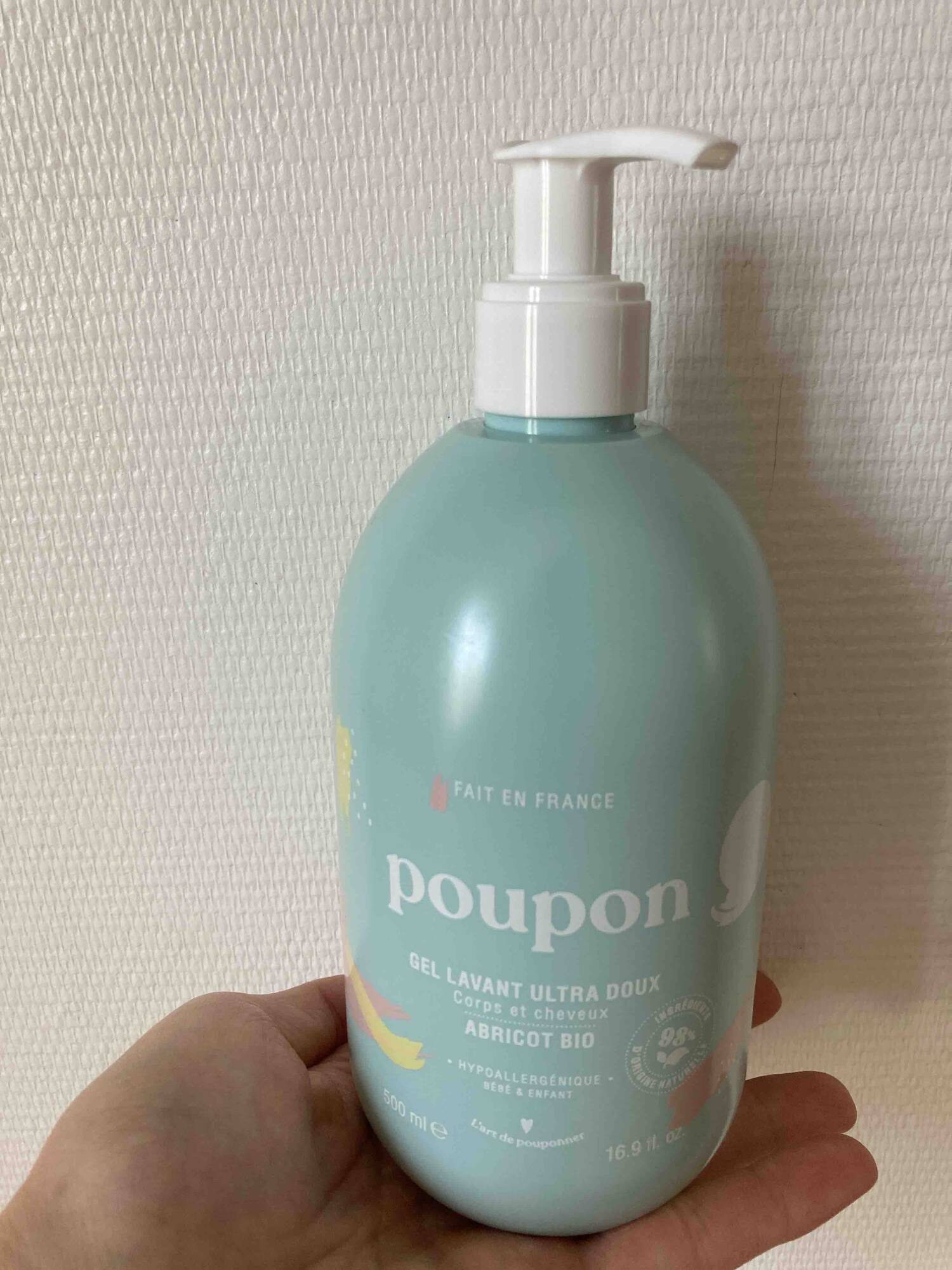 L'ART DU POUPONNER - Poupon - Gel lavant ultra doux abricot bio