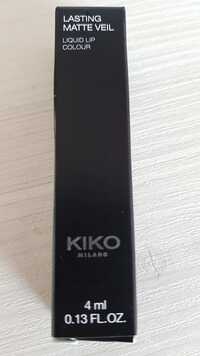 KIKO - Lasting matte veil - Liquid lip colour