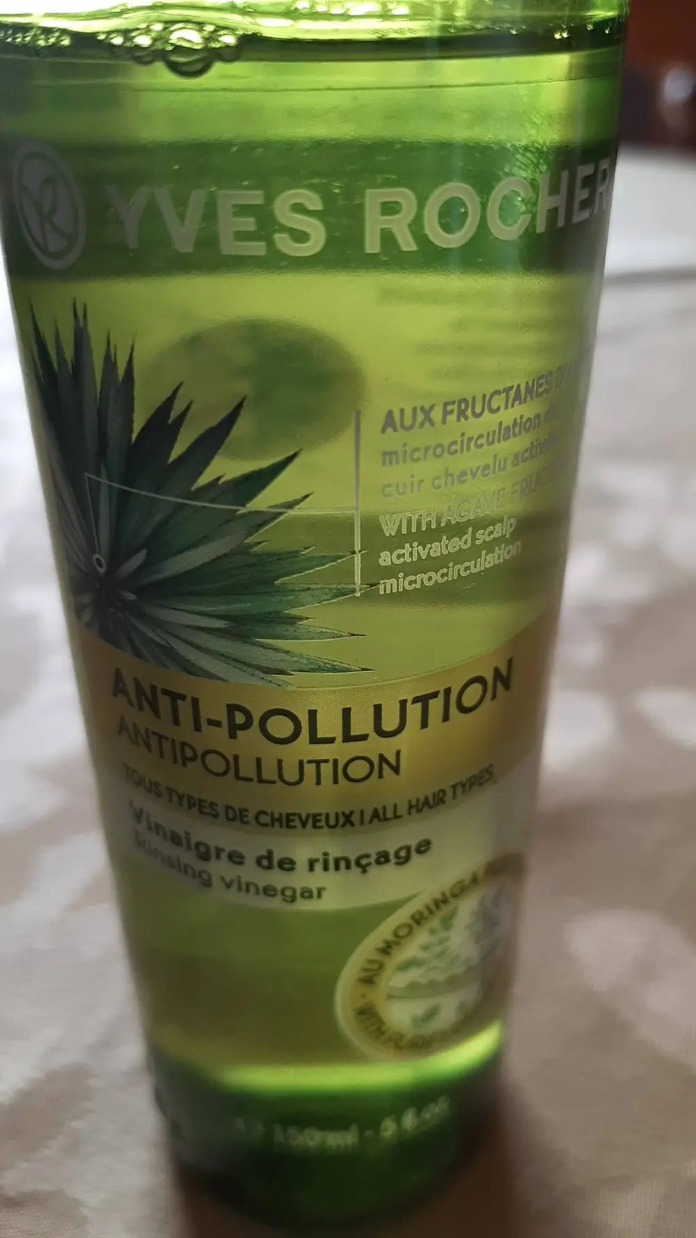 YVES ROCHER - Anti-pollution - Vinaigre de rinçage cheveux