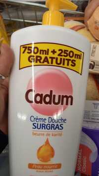 CADUM - Crème douche Surgras au beurre de Karité