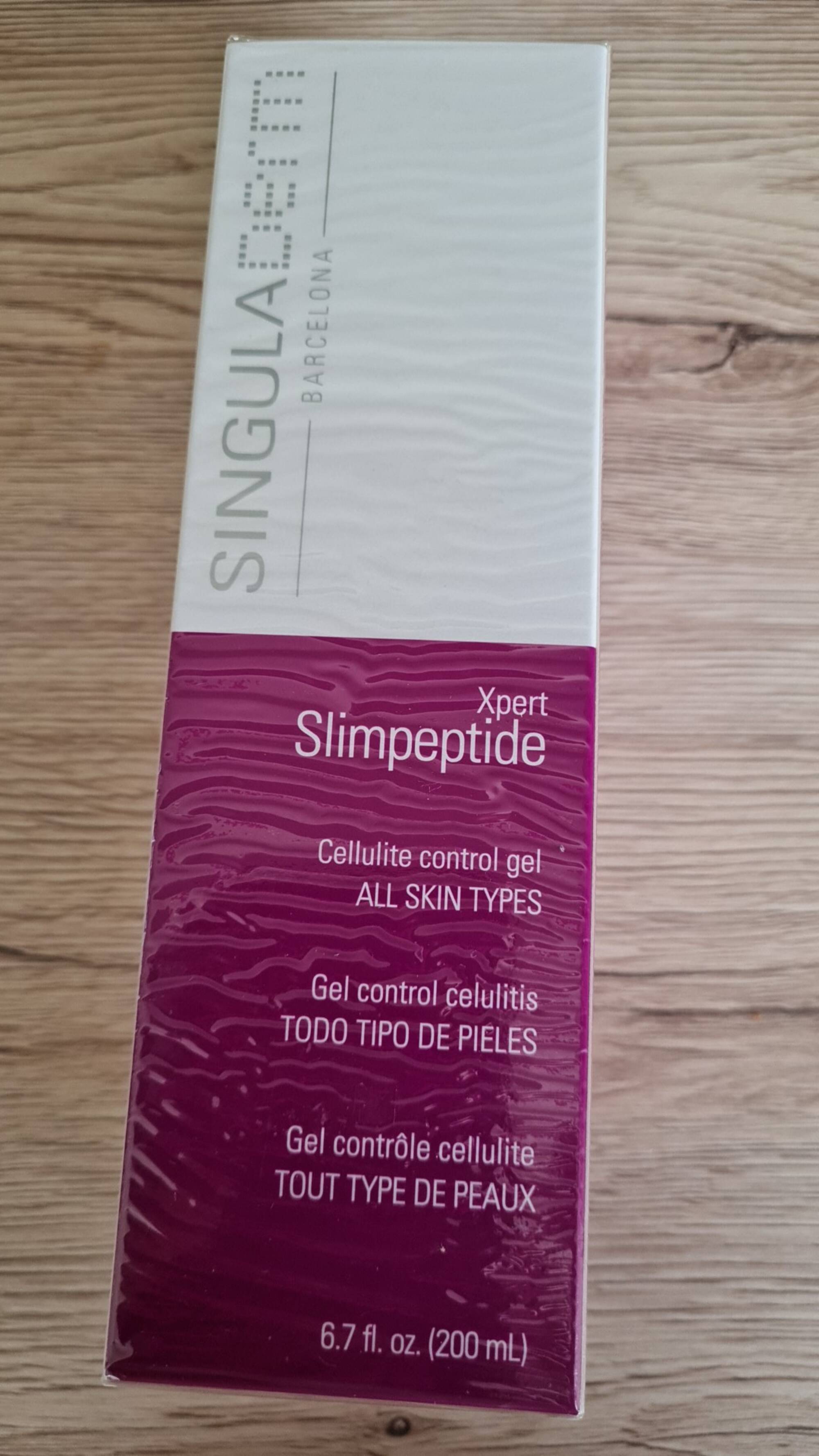 SINGULADERM - Xpert slimpeptide - Gel contrôle cellulite