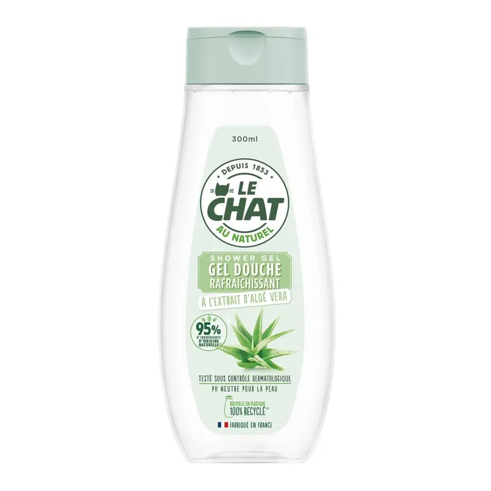 LE CHAT - LE CHAT GELS DOUCHE EXTRAIT D'ALOE VERA FLACON 300 ML