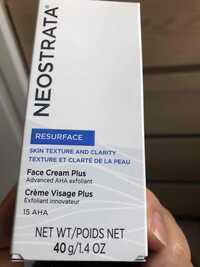 NEOSTRATA - Resurface - Crème visage plus