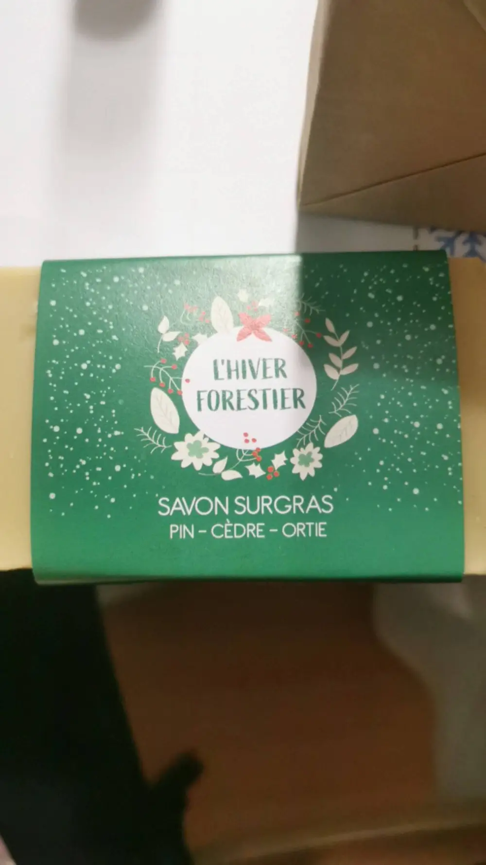 AU PETIT MONDE DE B. - L'hiver forestier - Savon surgras