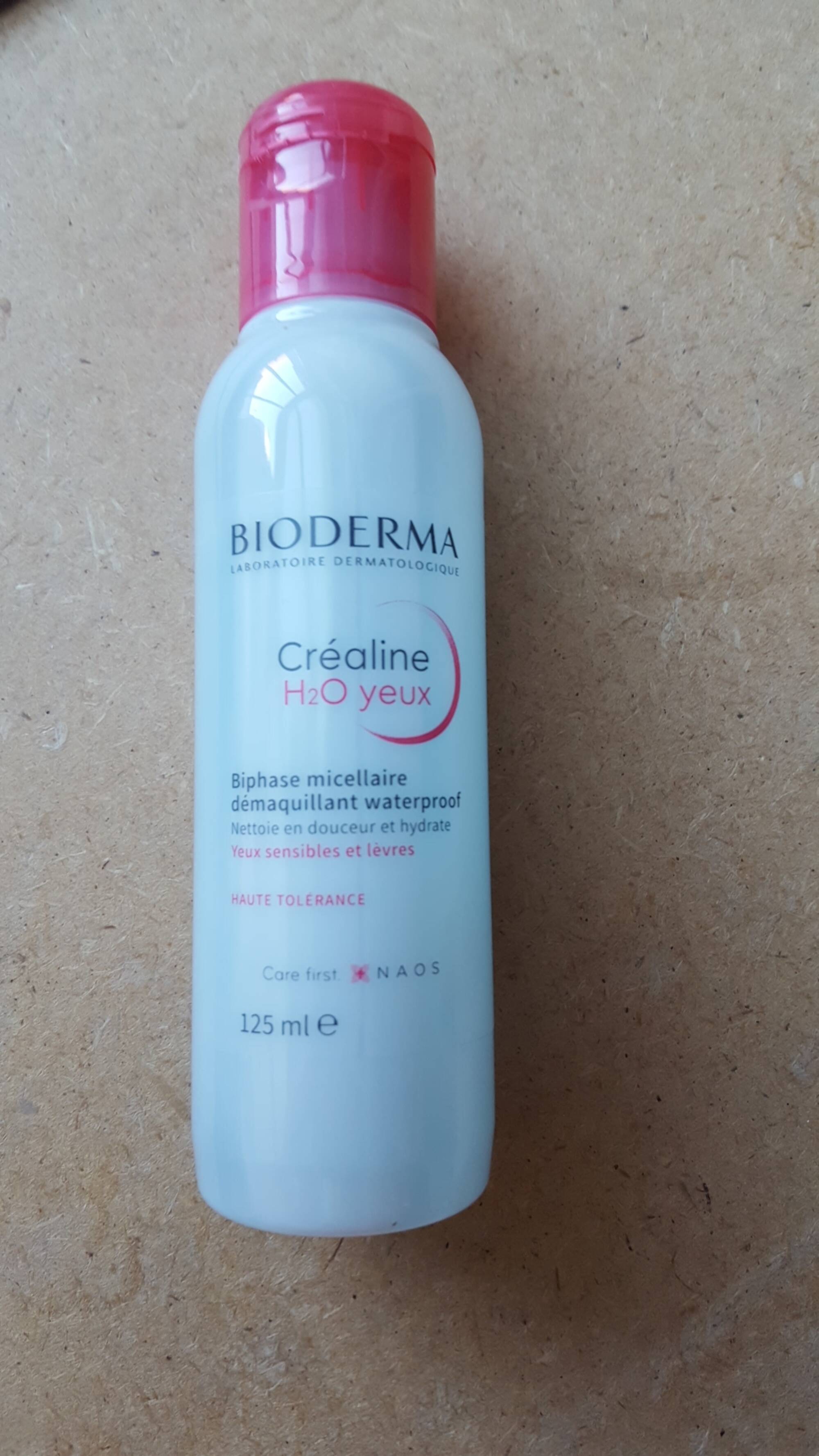BIODERMA - Créaline H2O yeux - Biphase micellaire démaquillant waterproof