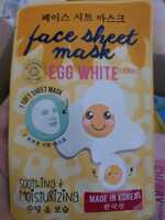 MAXBRANDS - Face Sheet mask egg white extract 