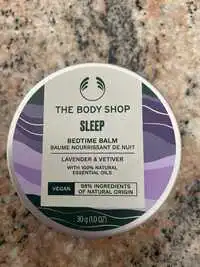 THE BODY SHOP - Sleep lavender & vetiver - Baume nourrissant de nuit