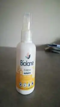 BIOLANE - Crème solaire spf 50 bébé et enfant