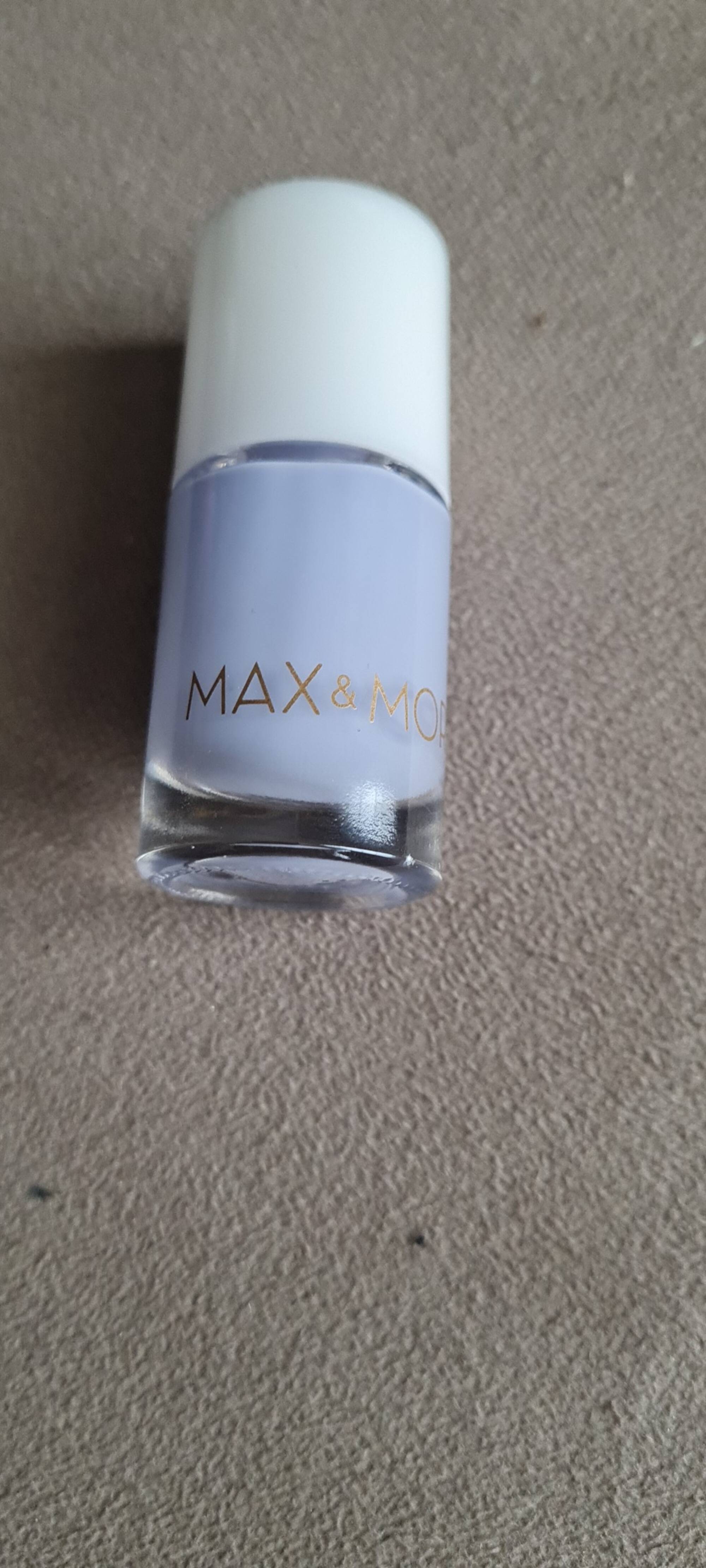 MAX & MORE - Nail polish 454 purple cloud