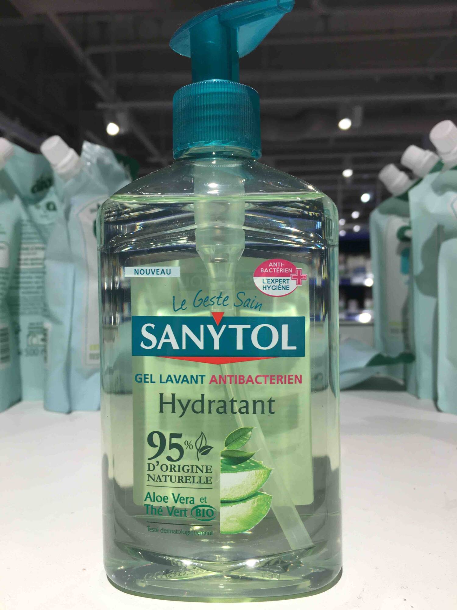SANYTOL - Le geste sain - Gel lavant antibacterien hydratant