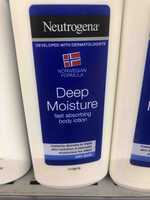 NEUTROGENA - Deep moisture - body lotion