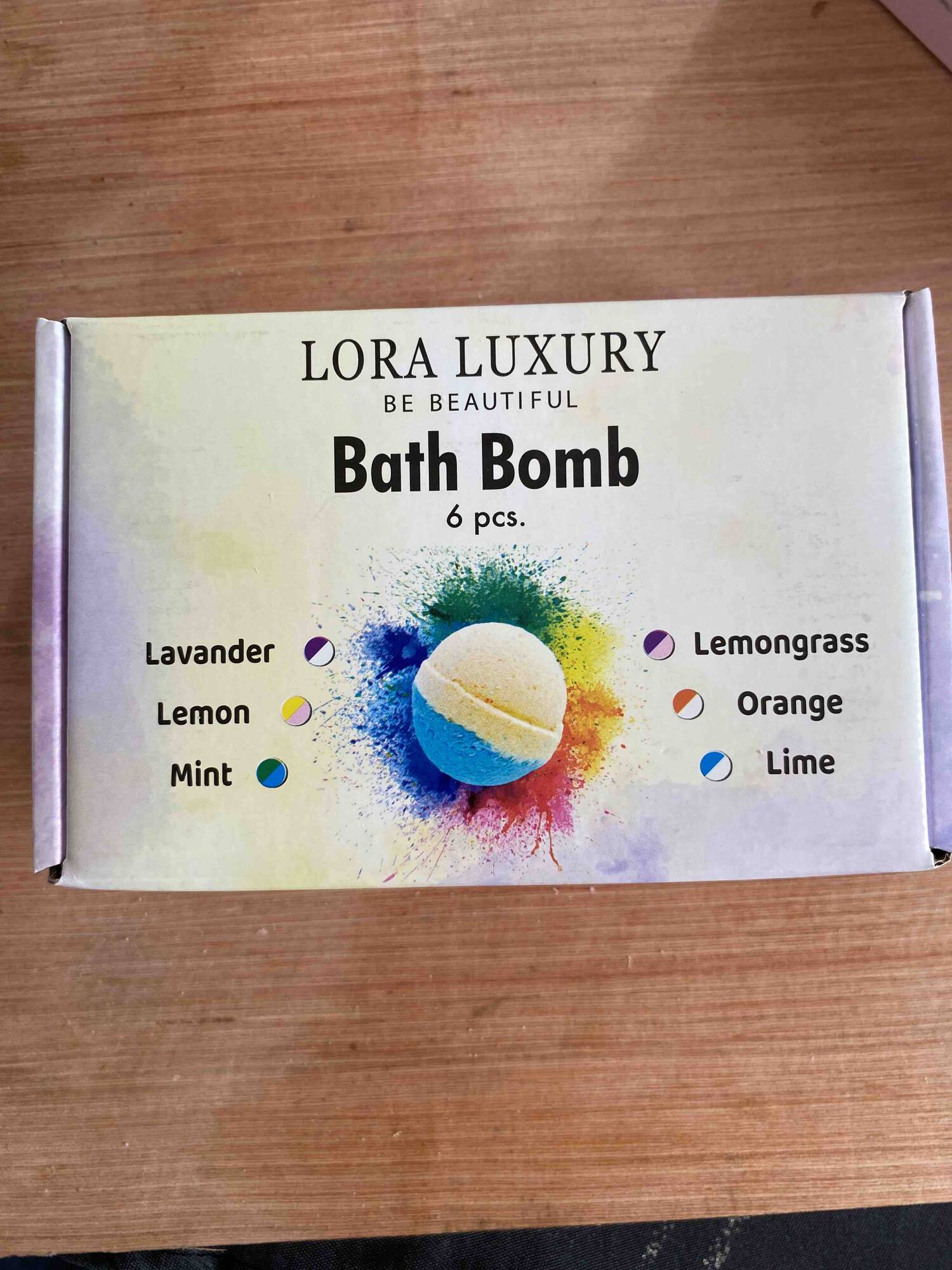 LORA LUXURY - Bath bomb