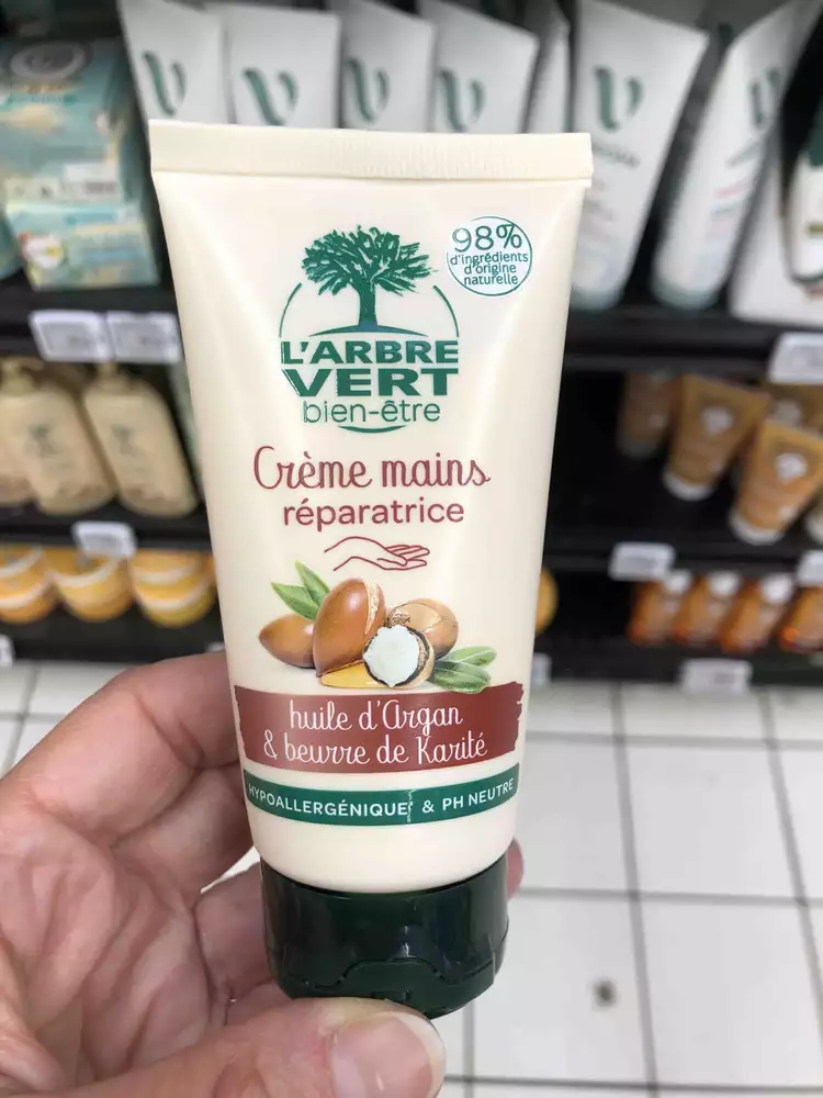 L'ARBRE VERT - Crème mains réparactrice