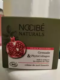 NOCIBÉ - Grenade & phytocollagen - Crème de nuit lissante