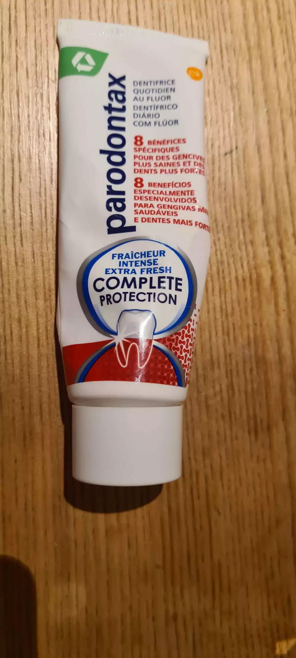PARODONTAX - Dentifrice complète protection fraîcheur intense
