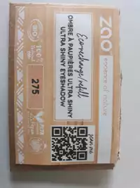 ZAO - Ecorecharge - Ombre à paupières ultra shiny n°275