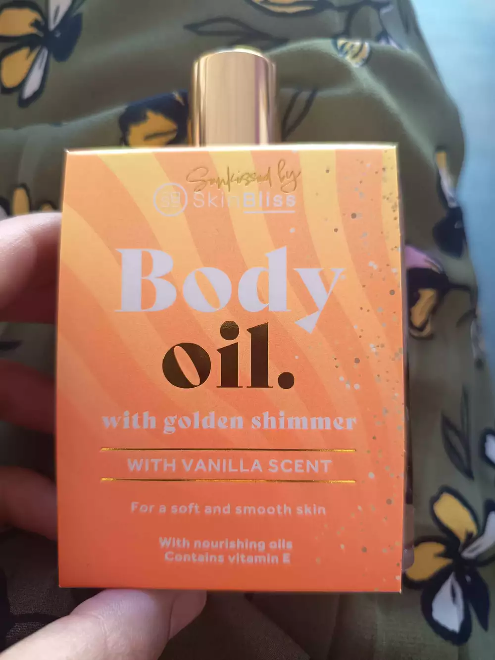 SKINBLISS - Body oil with vanilla scent