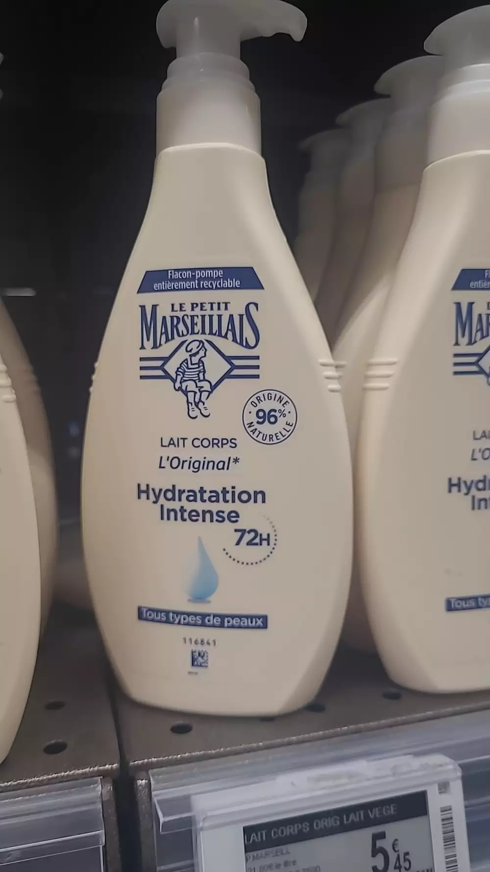 LE PETIT MARSEILLAIS - Lait corps l'original - Hydratation intense
