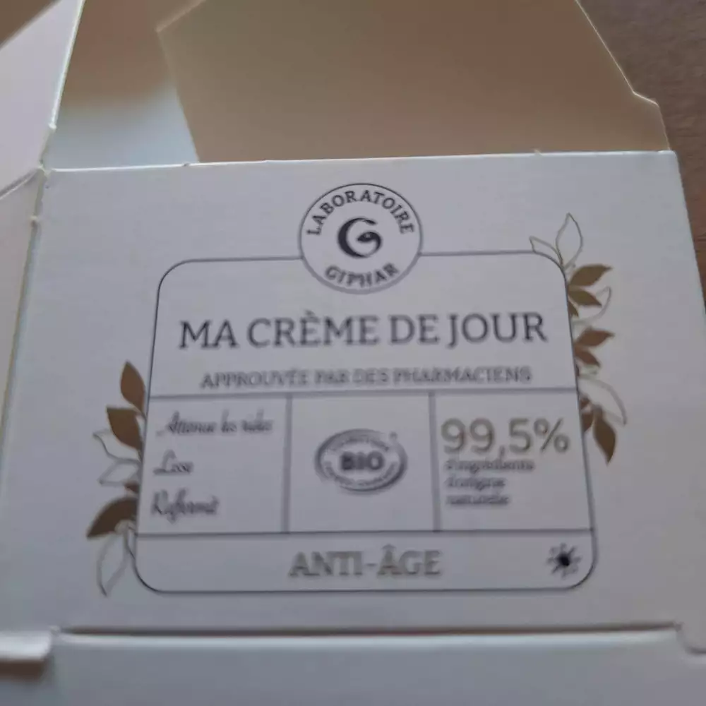 LABORATOIRE GIPHAR - Ma crème de jour - Anti âge