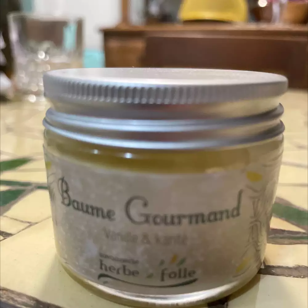 SAVONNERIE HERBE FOLLE - Baume gourmand vanille et karité