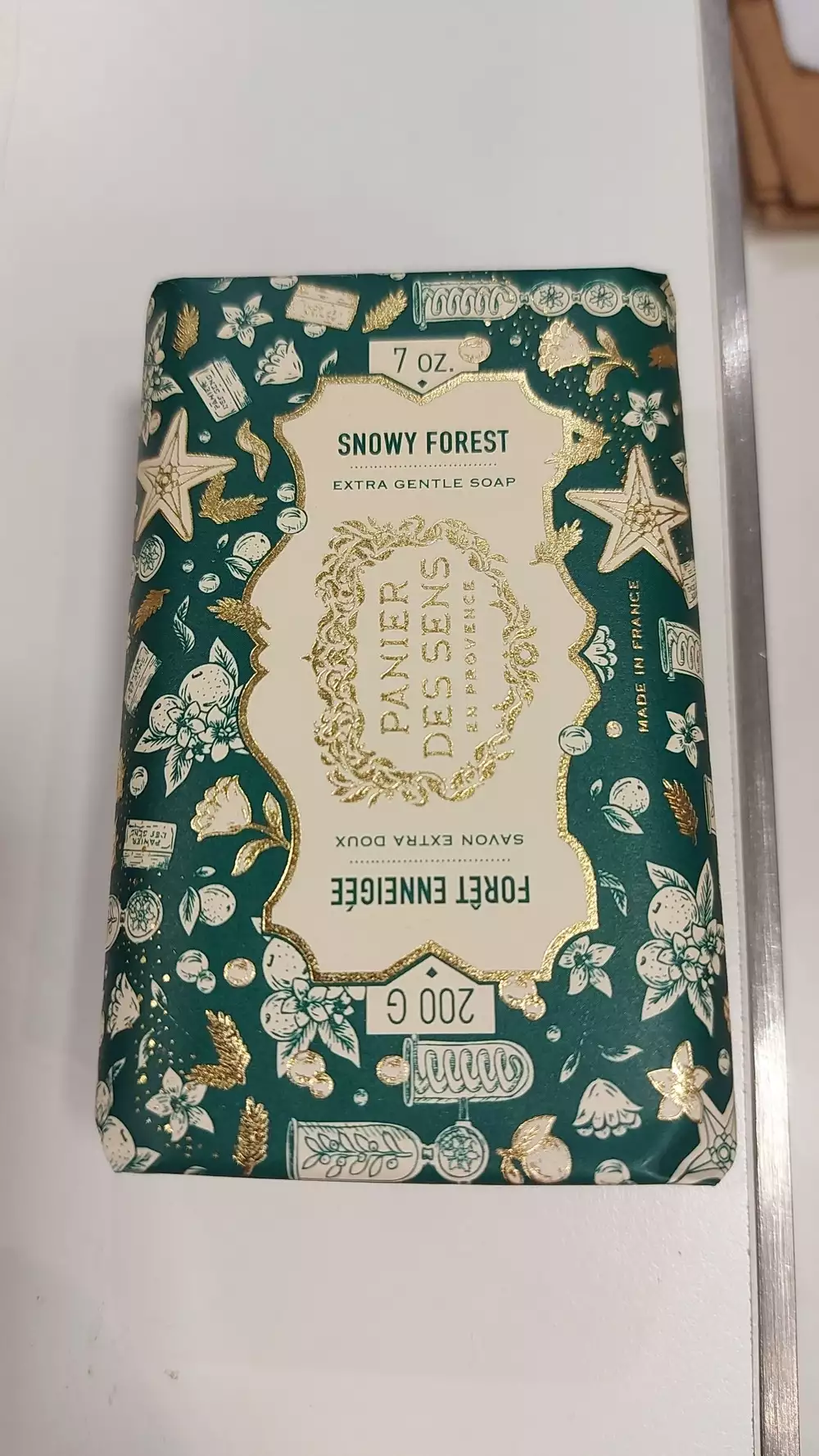 PANIER DES SENS - Forêt enneigée - Savon extra doux