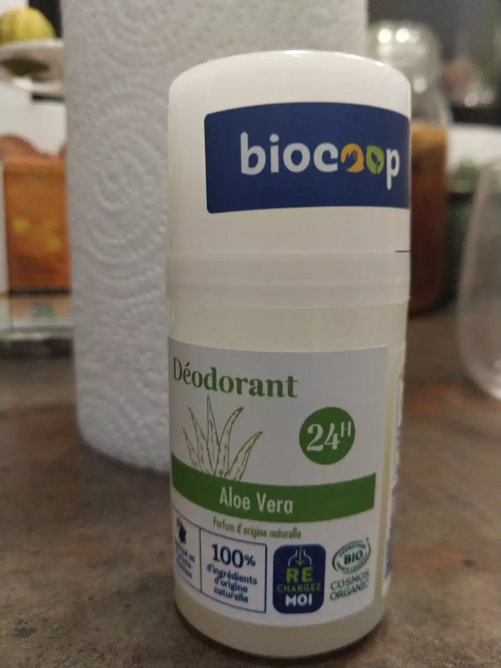 BIOCOOP - Déodorant aloe vera 24h