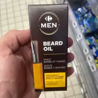 CARREFOUR - Men - Huile barbe et visage