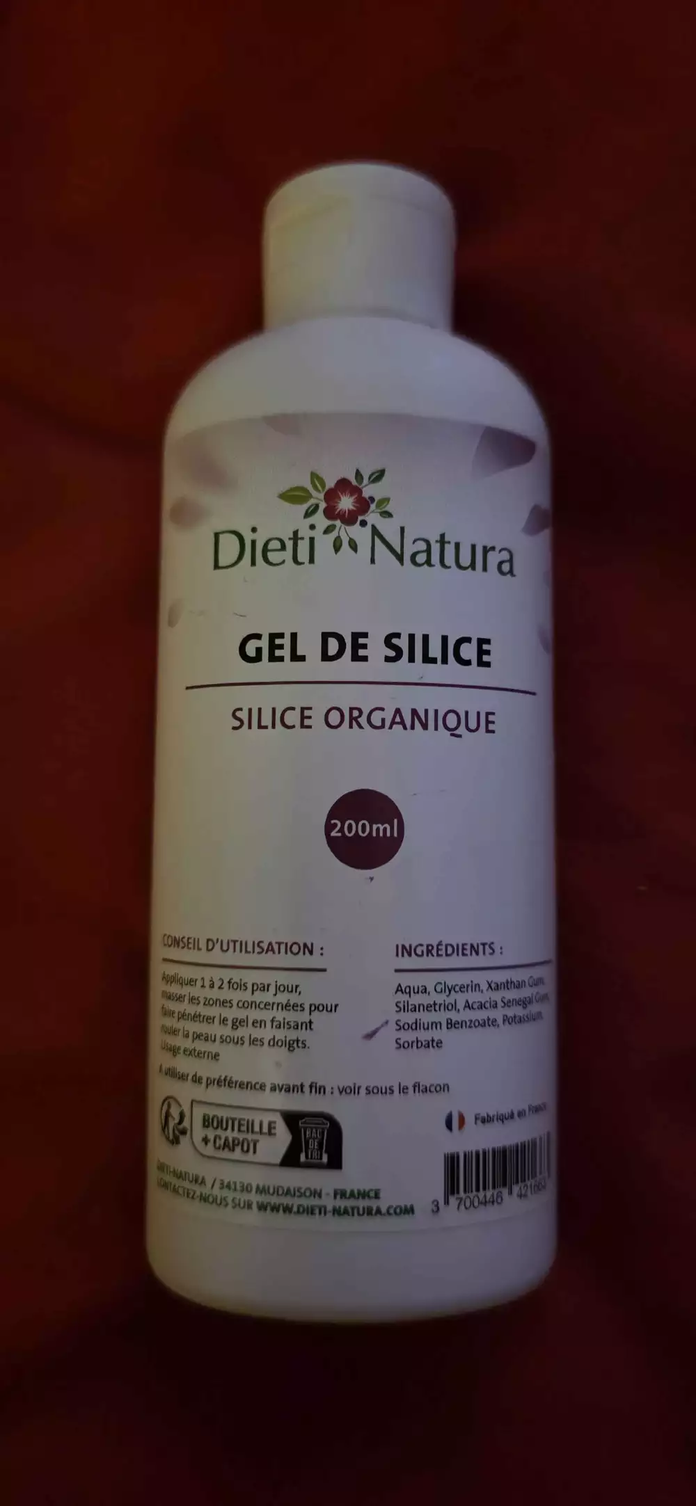 DIETI NATURA - Gel de silice 