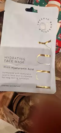 YULI - Hydrating face mask with hyaluronic acid