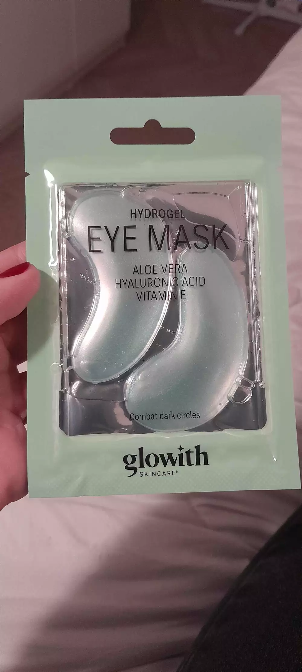GLOWITH - Hydrogel - Eye mask aloe vera