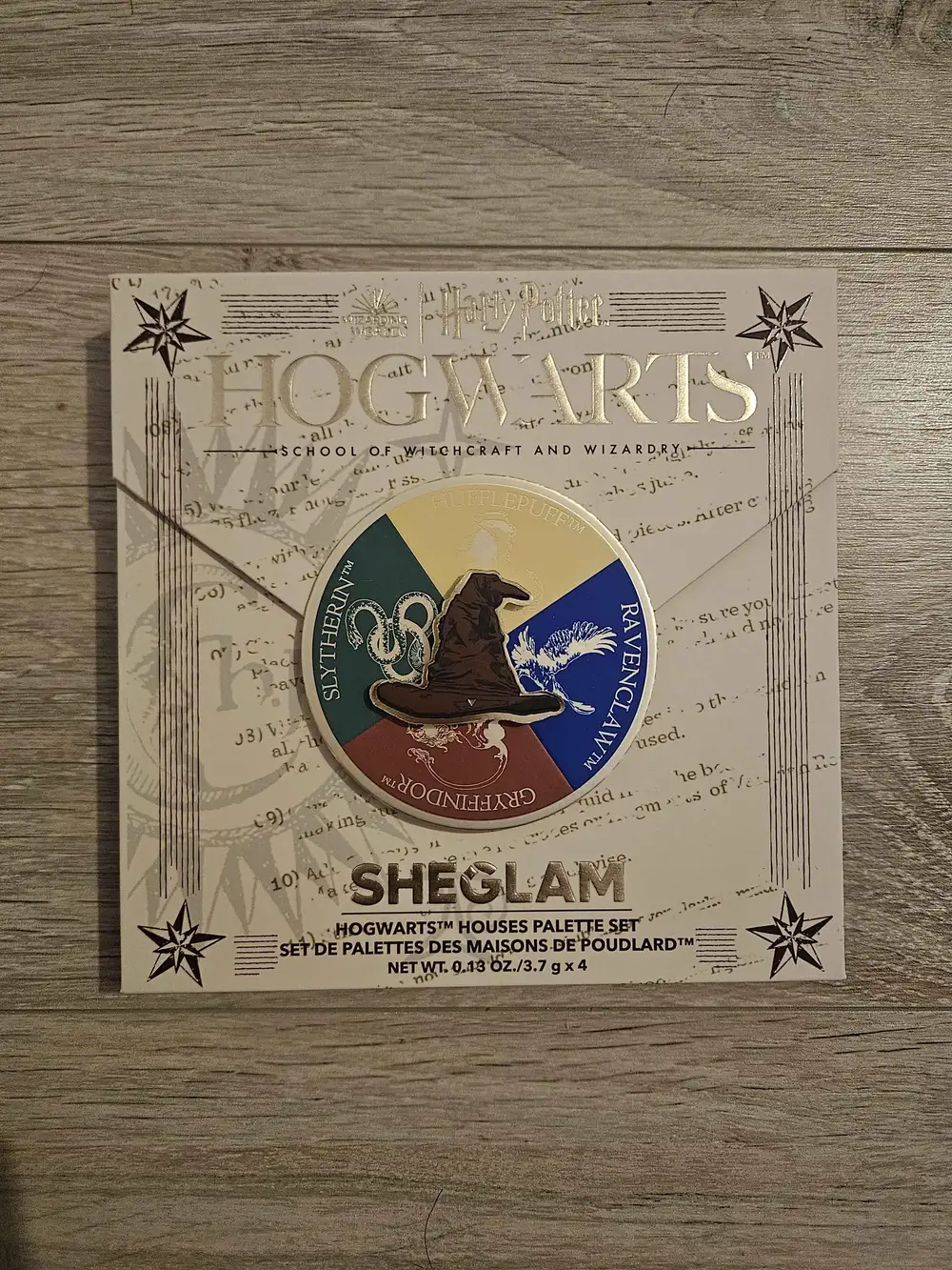 SHEGLAM - Set des palettes des maisons de poudlard