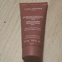 CINQ MONDES - Baume aux trois huiles ayurvédiques corps