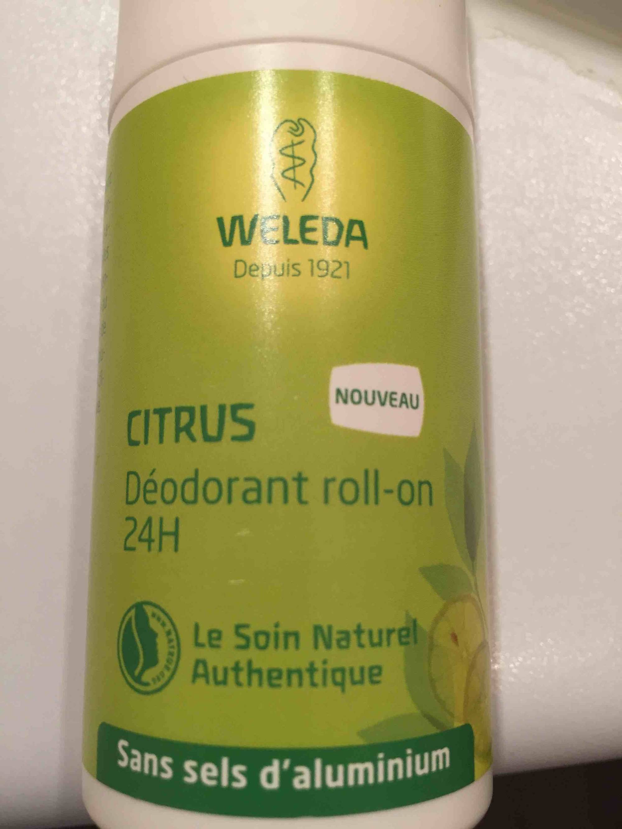 WELEDA - Citrus déodorant roll-on 24h