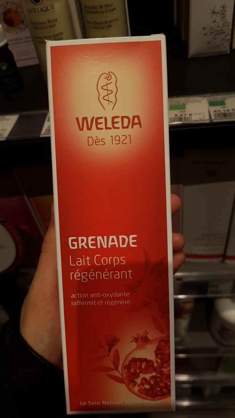 WELEDA - Lait corps régénérant grenade