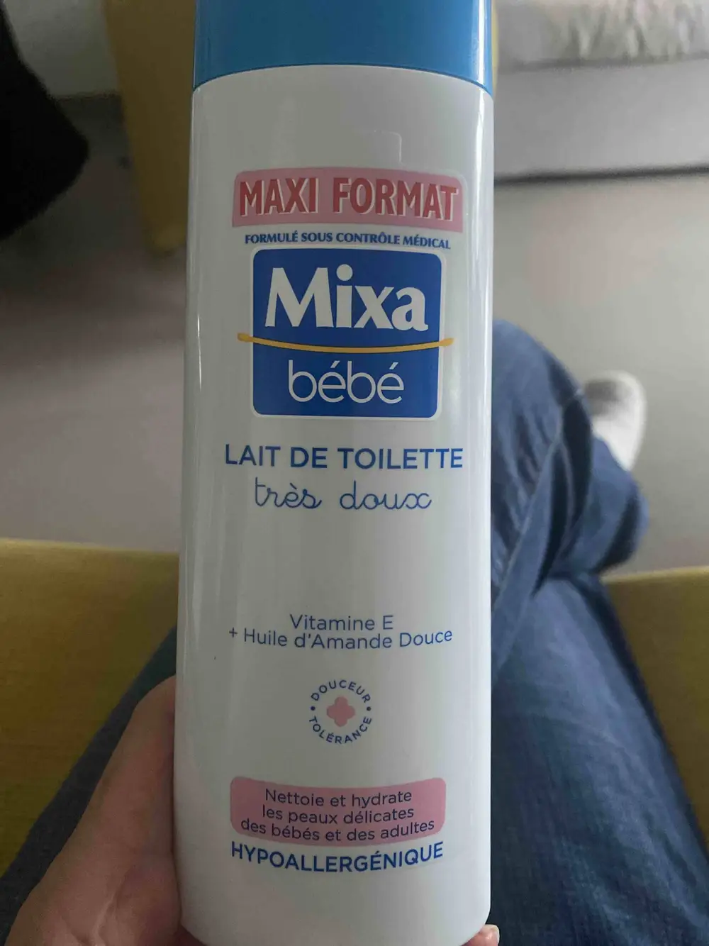 MIXA - Bébé - Lait de toilette très doux