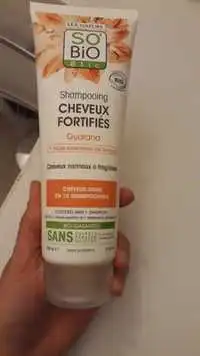 SO'BIO ÉTIC - Guarana shampooing cheveux fortifiés bio