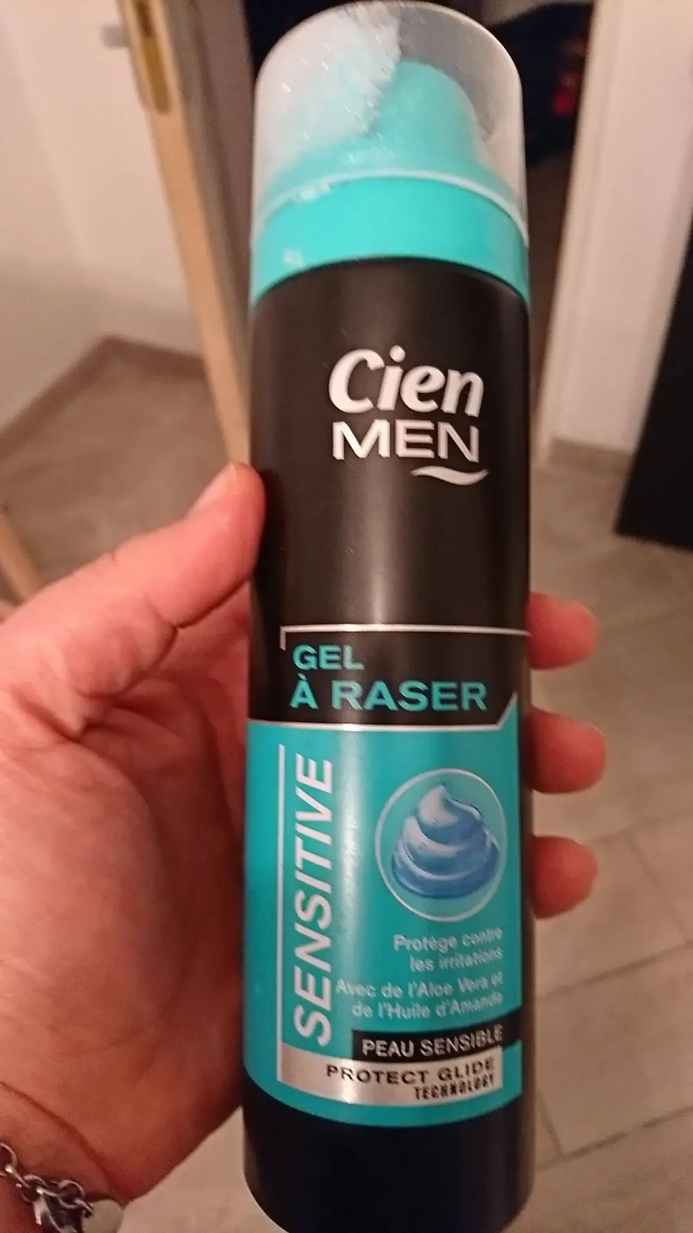 CIEN MEN - Sensitive gel à raser peau sensible