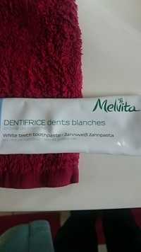 MELVITA - Dentifrice dents blanches arôme de menthe