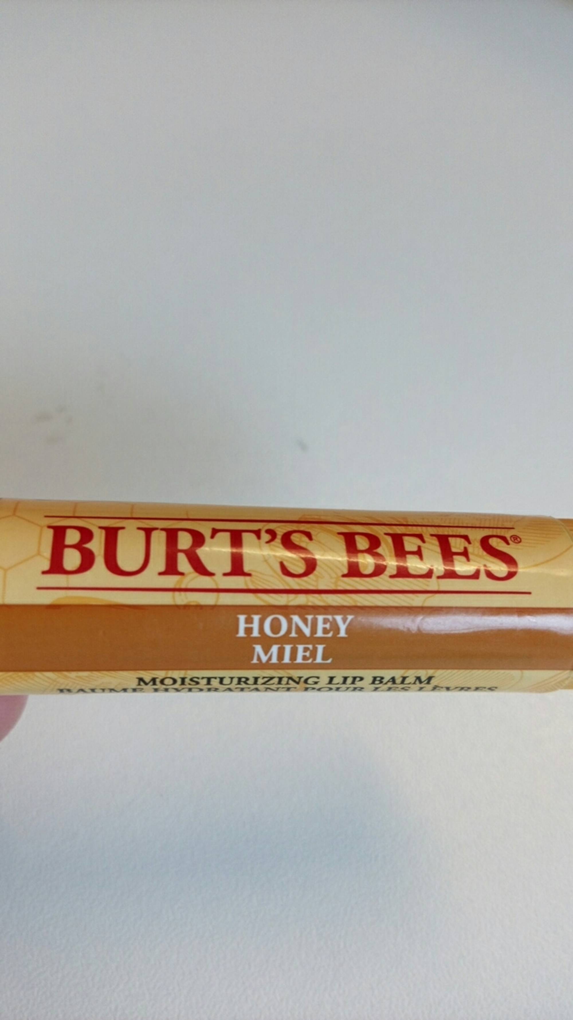 BURT'S BEES - Miel - Baume hydratant pour les lèvres