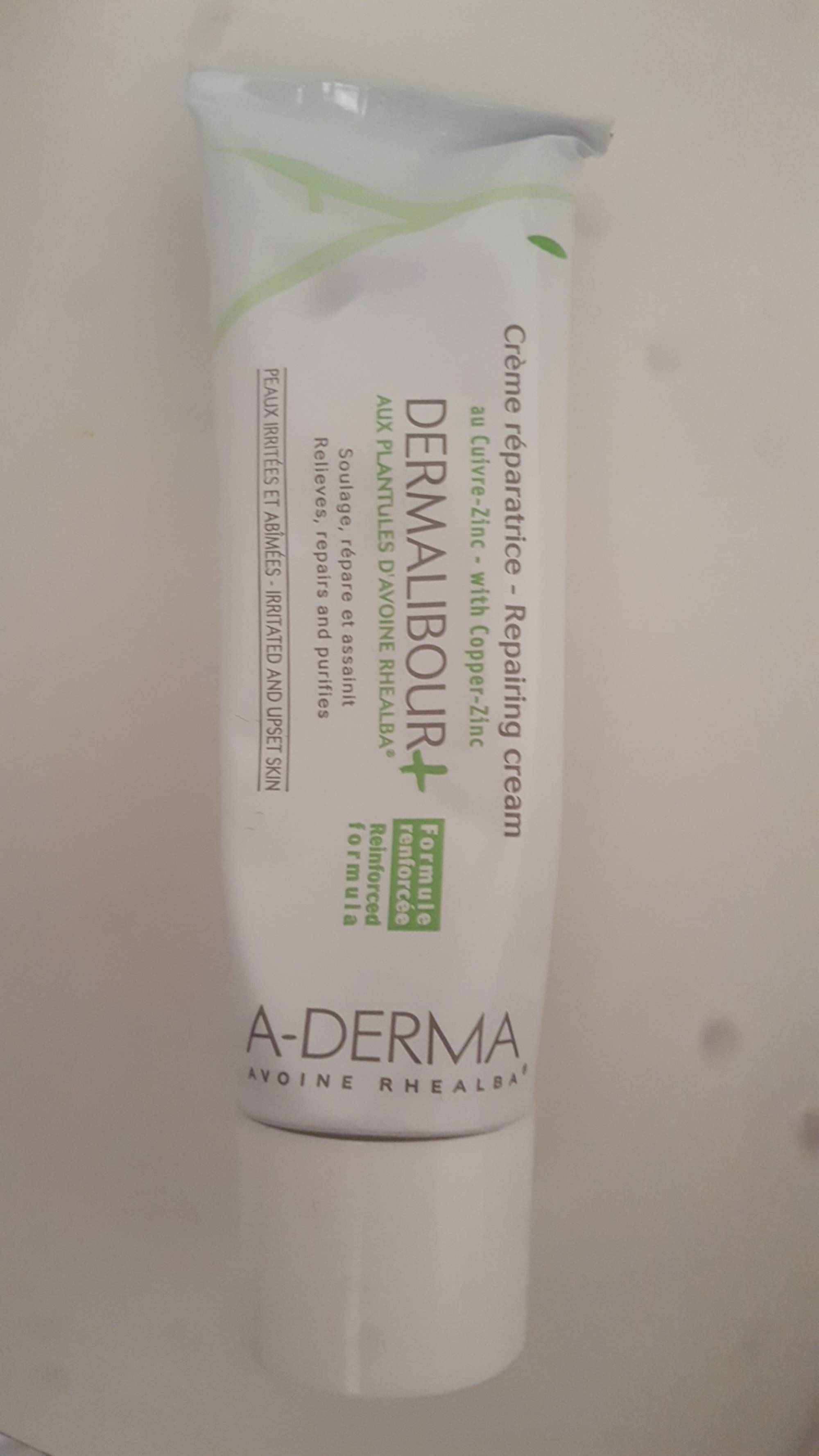 A-DERMA - Dermalibour - Crème réparatrice au cuivre-zinc