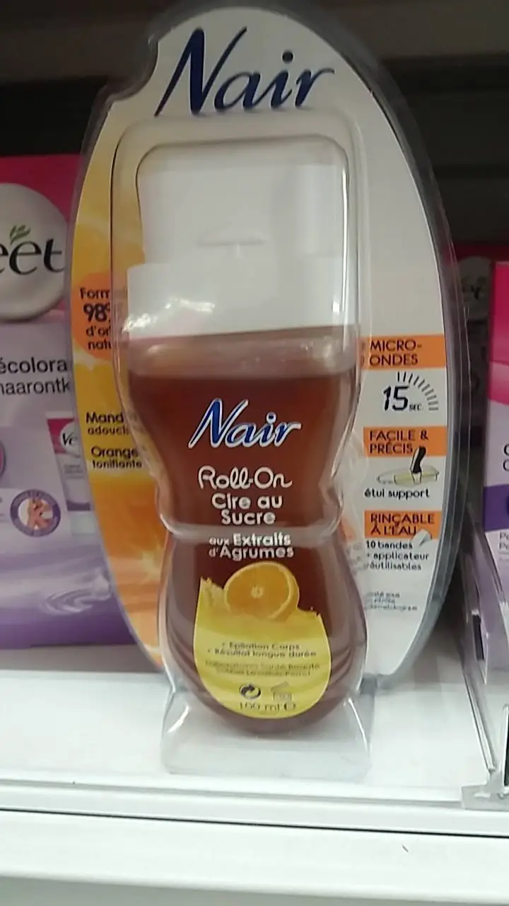 NAIR - Roll-on cire au sucre