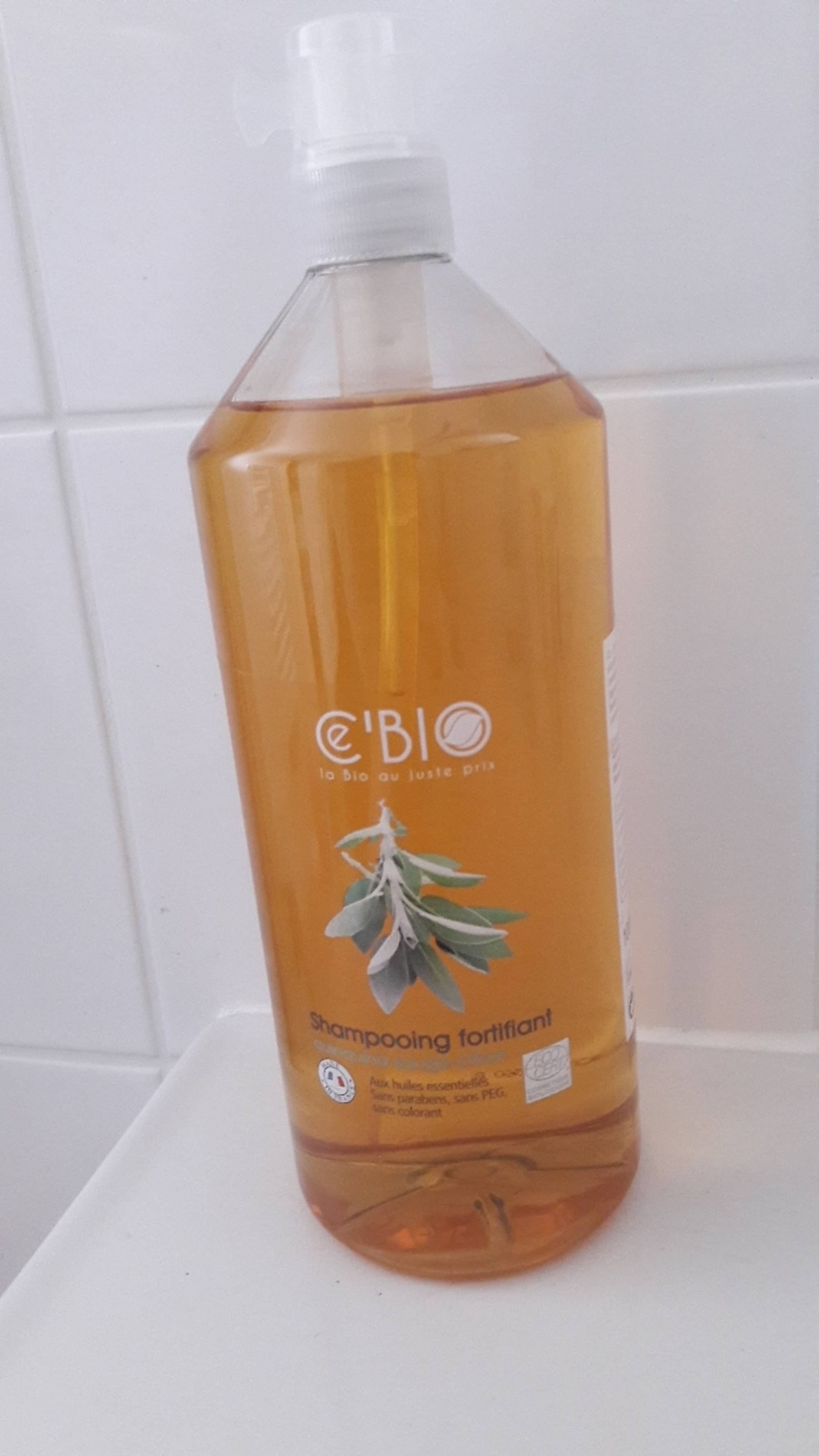 C'BIO - Shampooing fortifiant - Quinquina sauge & citron