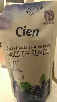 CIEN - Baies de sureau - Savon liquide pour les mains